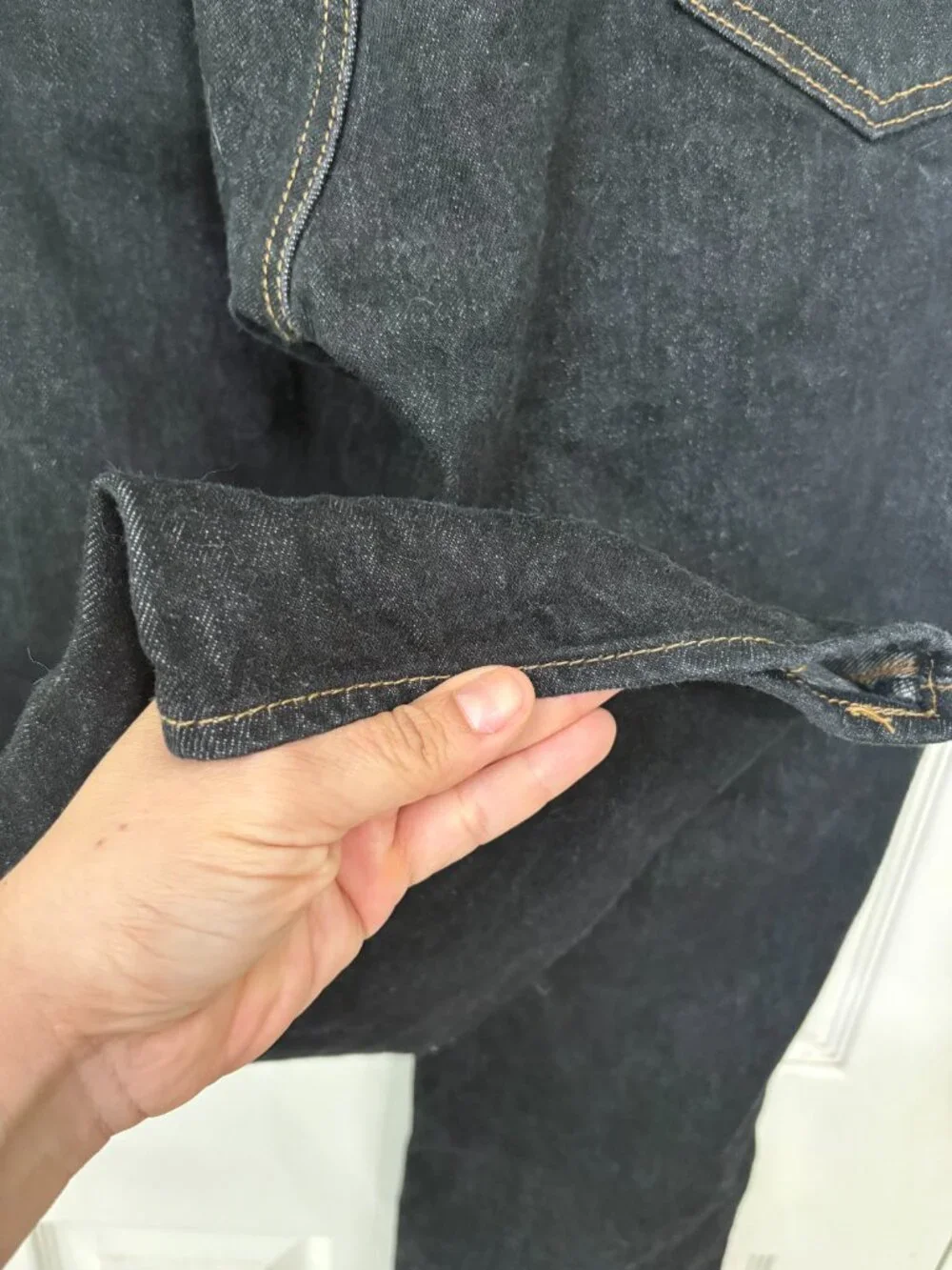 🛍️ Levi’s 501 Original Fit Dark Wash Raw Denim Jeans W36 L32